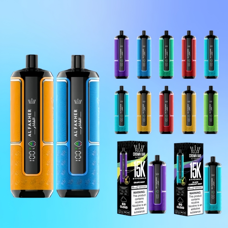 Buy Cheap Al Fakher Crown Bar Hypermax 15000 Puffs For Sale | Price €9,59 |  Wholesale