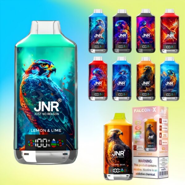Buy Cheap JNR Falcon-X 18000 Puffs For Sale | Price 7,79 | Wholesale |  VSVAPE