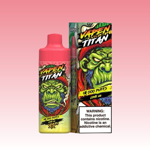 elfbar elfa master akku Vapen Titan 10 K – Love 66 – FruktBars main image 0