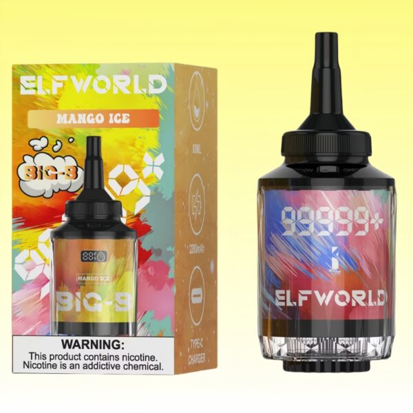 Buy Cheap Elfworld Big-B 99999+ Puffs For Sale | Price 9,59 | Wholesale |  VSVAPE