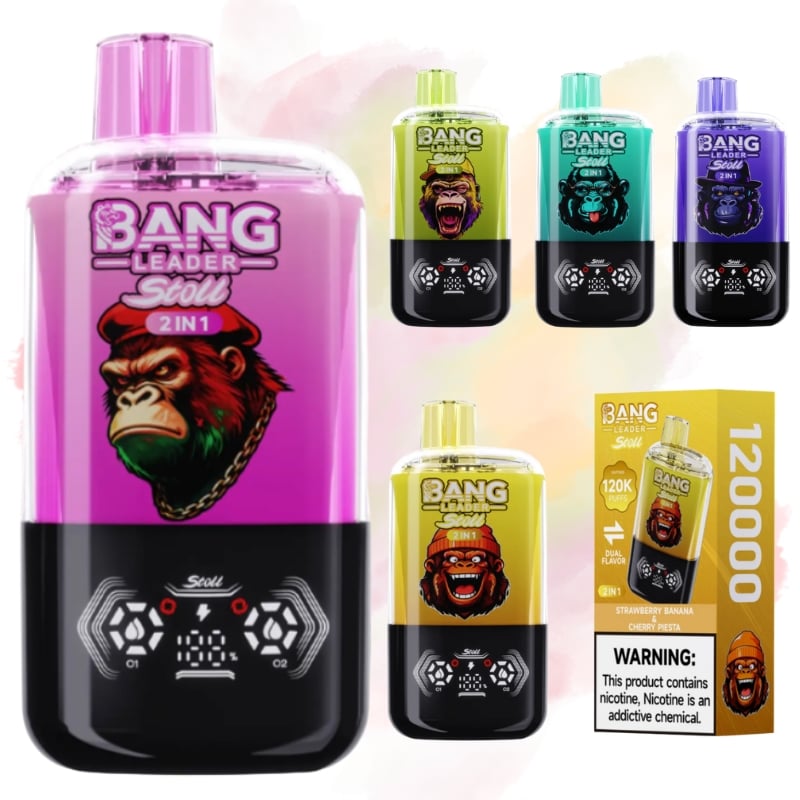 vaper ou vapoter Bang Leader 85000 Puffs – Ultimate 3 in 1 Triple Flavor Vape